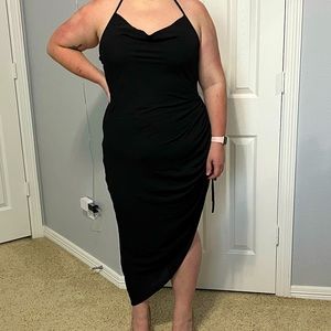 Black Halter Top Dress size 2XL